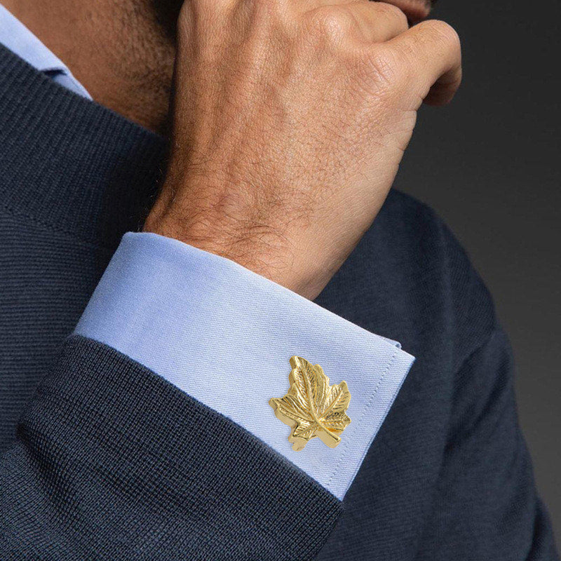 Cufflinks - Maple Leaf