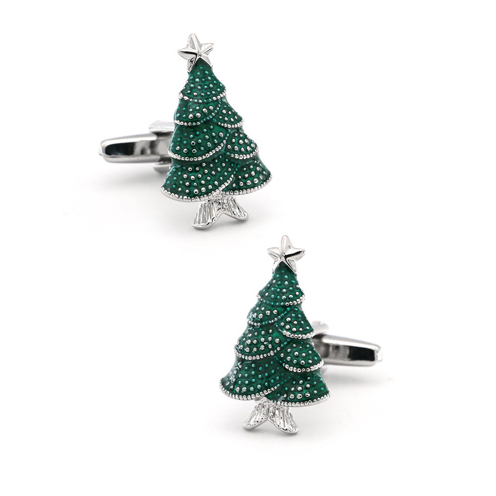 Cufflinks - Christmas Tree