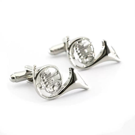 Cufflinks - French Horn