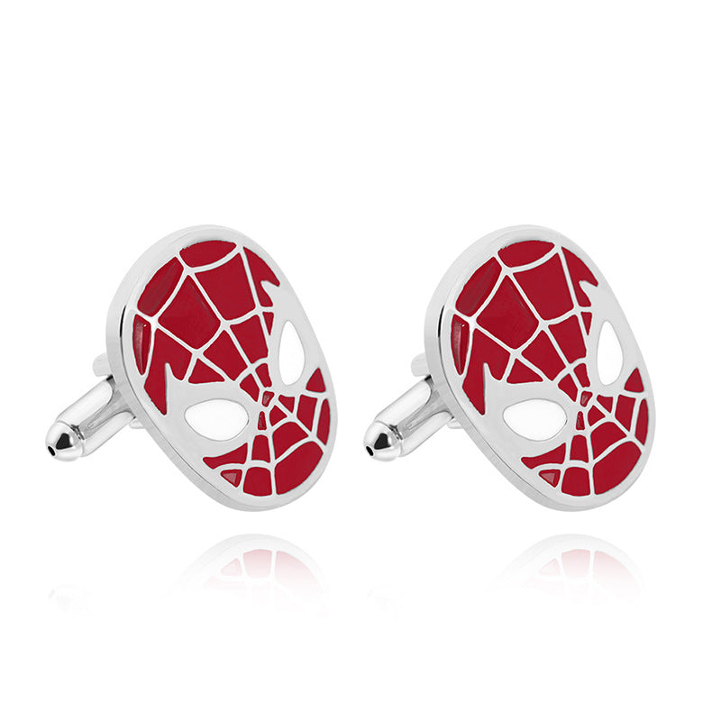 Cufflinks - Spider Man (red)