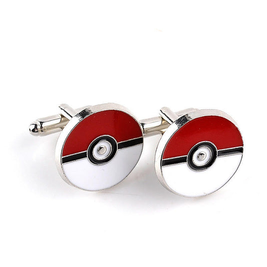 Cufflinks - Poké Ball